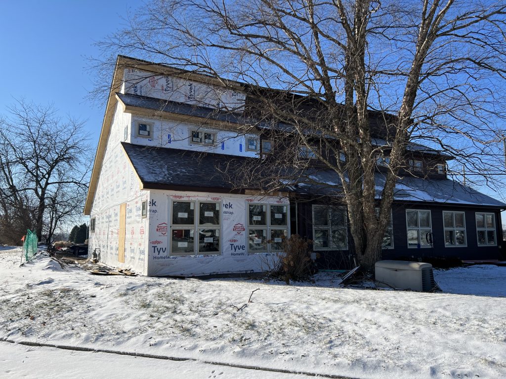 The 1,000-square-foot addition to Village President’s business, March Family Dental, had a stop work order issued January 18, just before the variance hearing on the 19.