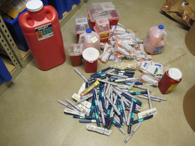 Used needles, or sharps, now are accepted at Romeoville Police Department. - Photo submitted.