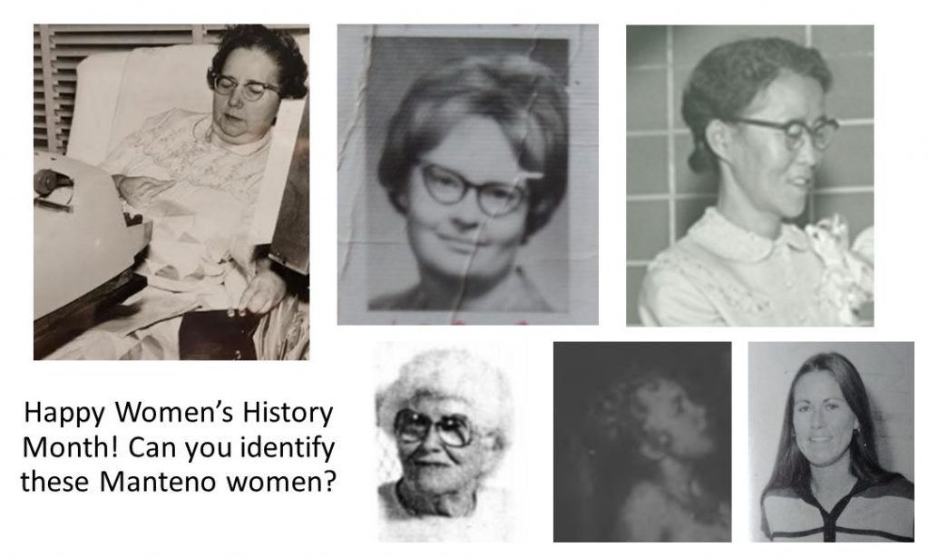 For this week's trivia and in honor of Women's History Month, can you identify these six women in Manteno's history, both present and past? Please submit names to Newsdesk@thevedette.com. -Photo collage by Melanie Holmes