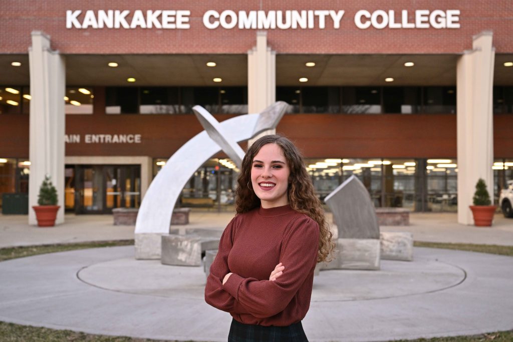 “The best advice I could give to a future student attending KCC is to find balance,” said Dakota Brooks, a KCC sophomore from Bourbonnais “Whether you’re commuting from home or living off campus, college can be a huge change. If you’re able to find a balance between life, work, and school, the change will be a lot less stressful for you.”  –Photo submitted.