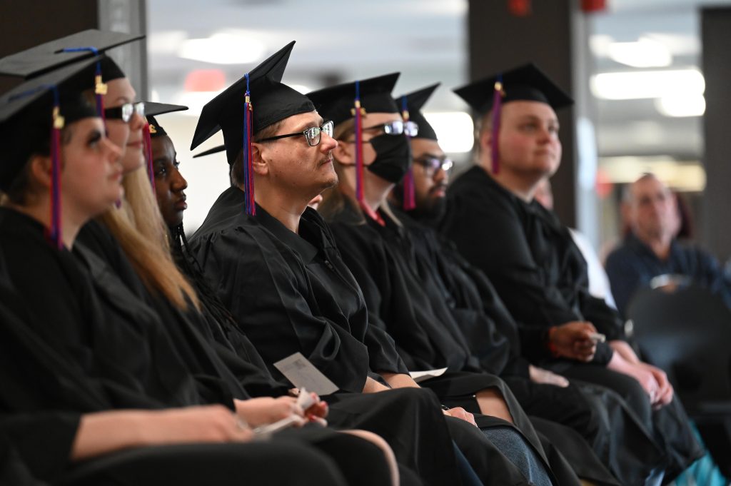 In May, KCC held its annual completion ceremony for those who earned an Illinois High School Equivalency Certificate. –Photo submitted.