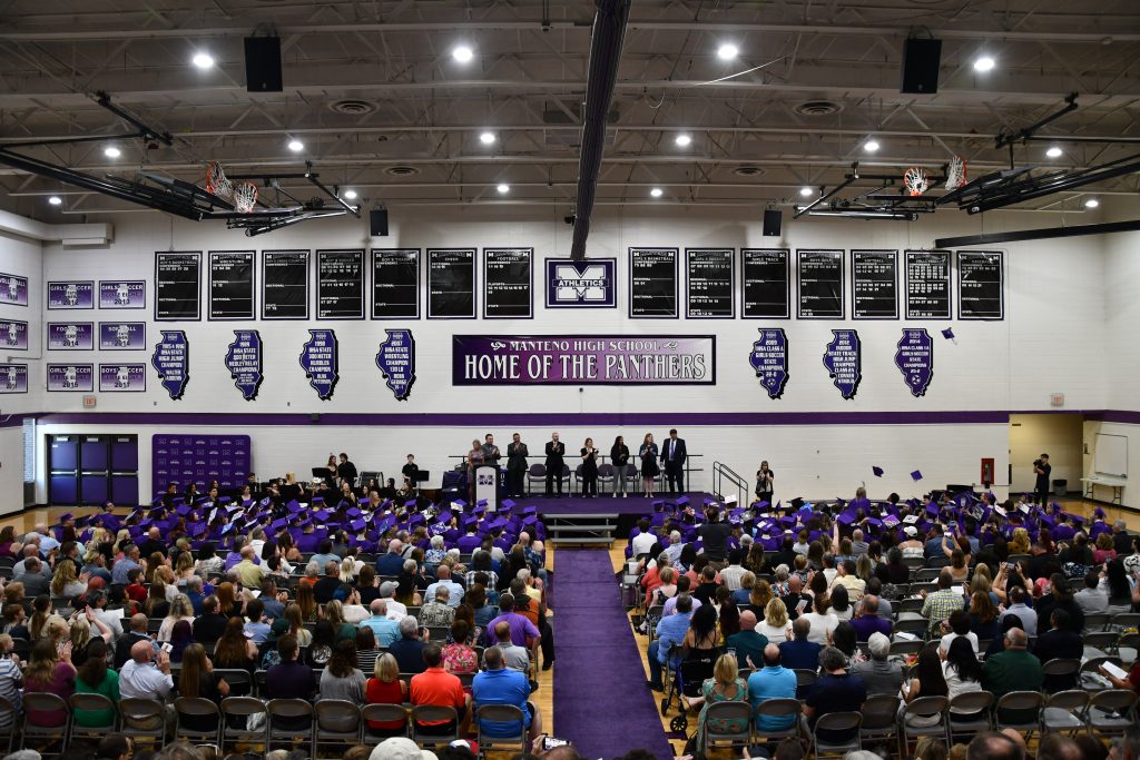 Congrats to the Manteno High School Class of 2023! Photo by Madeleine Willis.