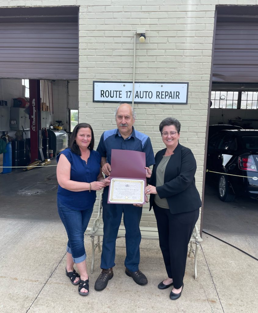 Route 17 Complete Auto Repair is Rep. Haas' July's local business spotlight winner. –Photo submitted.