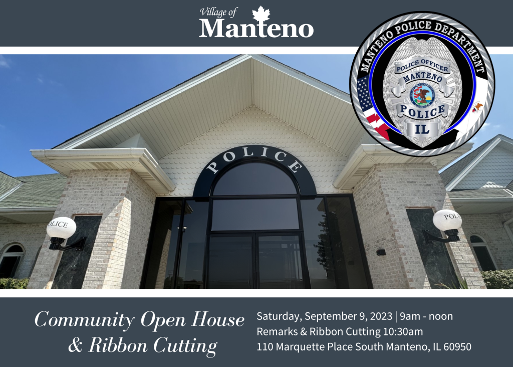 New Manteno Police Department –Photo submitted.