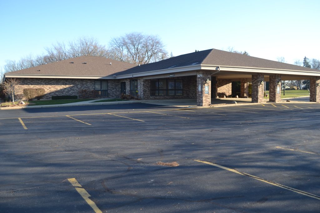 The former Riverside Urgent Care building will now become Monee’s Village Hall. –Photo by Karen Haave.